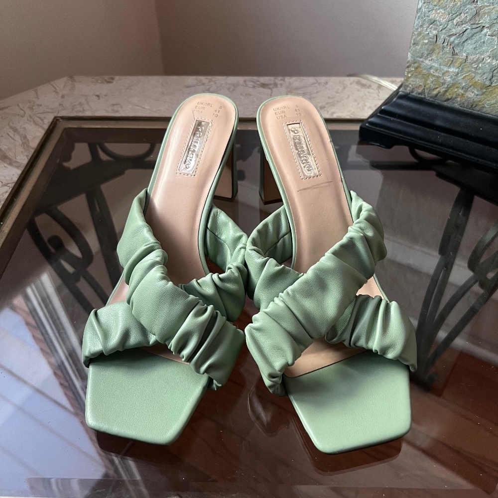 Sage Green Heels